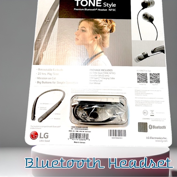 LG Bluetooth Headset - Picture 6 of 9